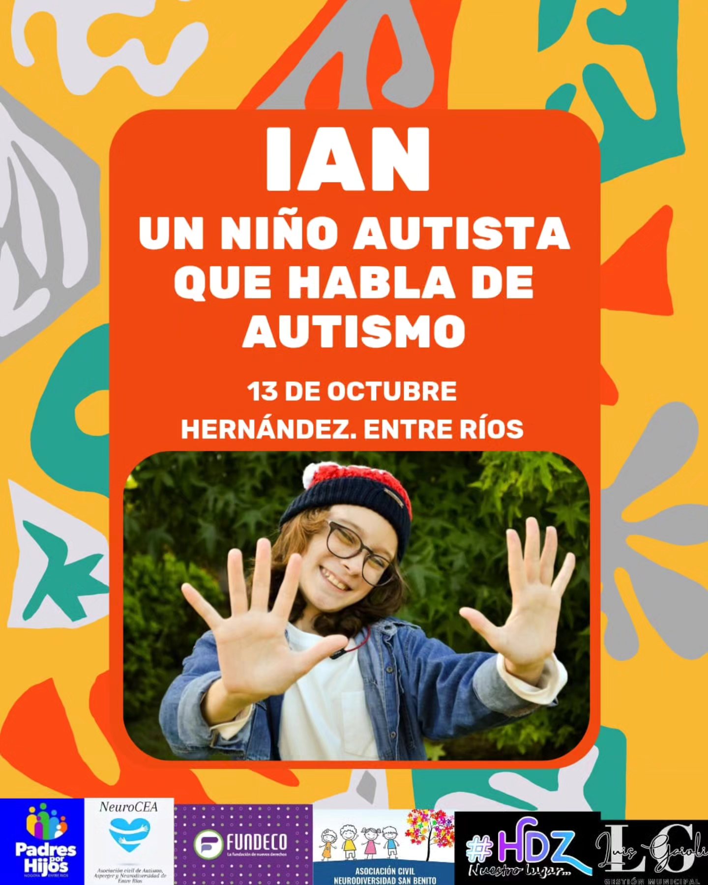 Hernández recibirá a Ian, niño autista que habla de autismo