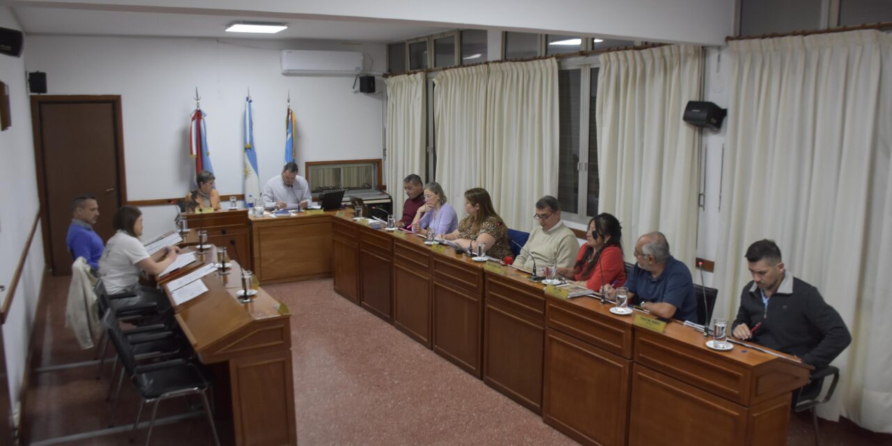 HCD Crespo: los temas tratados en la sesión ordinaria del miércoles 8 de octubre