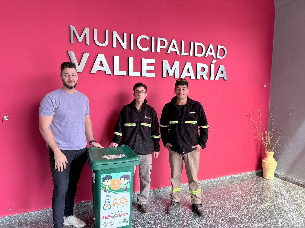 Valle María avanza en el cuidado del ambiente