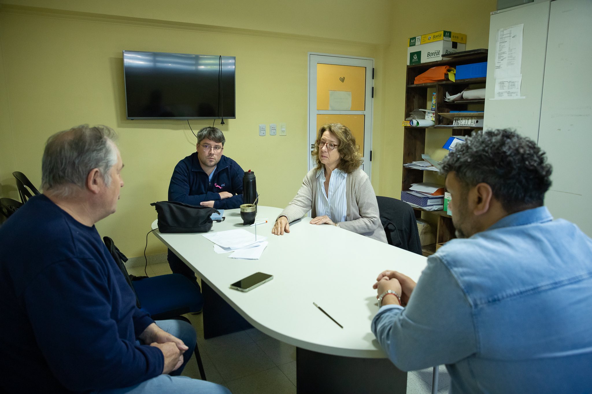 Aranguren y Ramírez articulan la salud regional