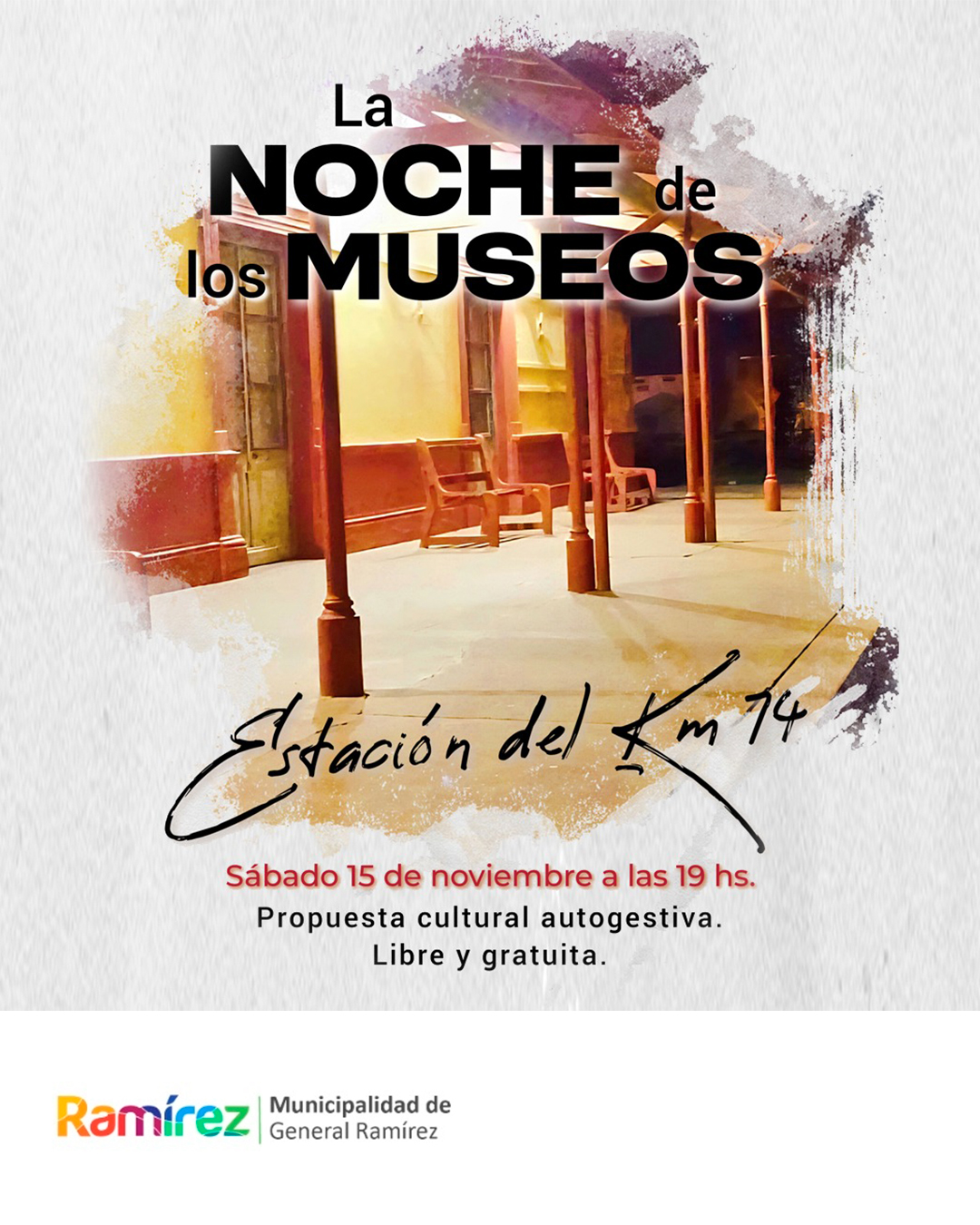 La noche de los museos con propuestas en Ramírez