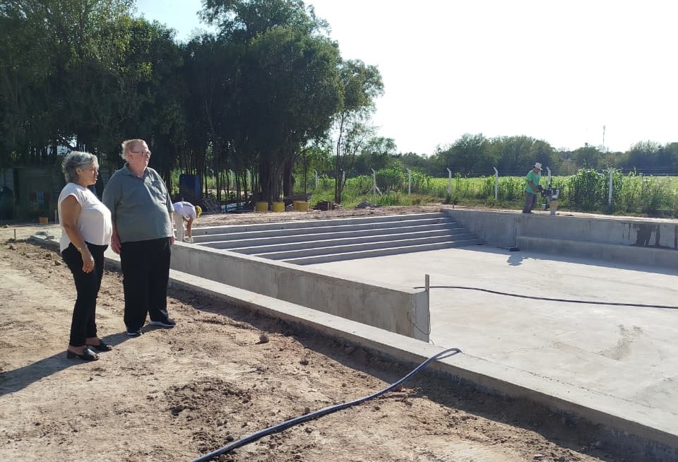 Con recursos propios el Municipio de María Luisa avanza con su gran polideportivo