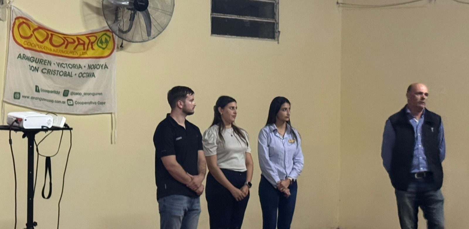 COOPAR brindó una jornada sobre cuenta corriente para productores en Don Cristóbal Segunda