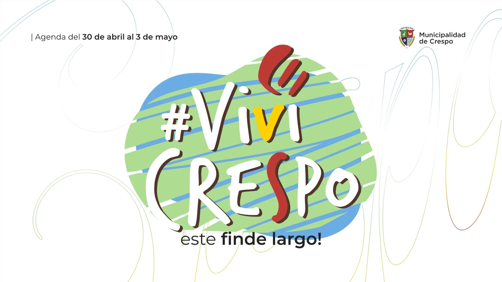 Propuestas deportivas, culturales e institucionale en Crespo este fin de semana largo