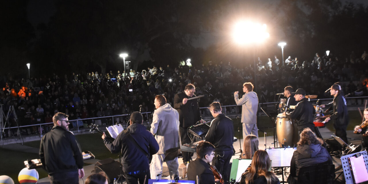 Variadas propuestas musicales formaron parte del cronograma celebrativo del 138º Aniversario de Crespo