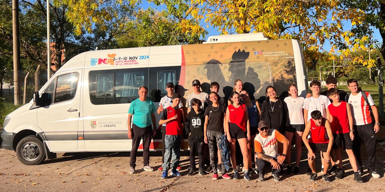 Atletas crespenses lograron podios provinciales y clasificación para campeonatos nacionales