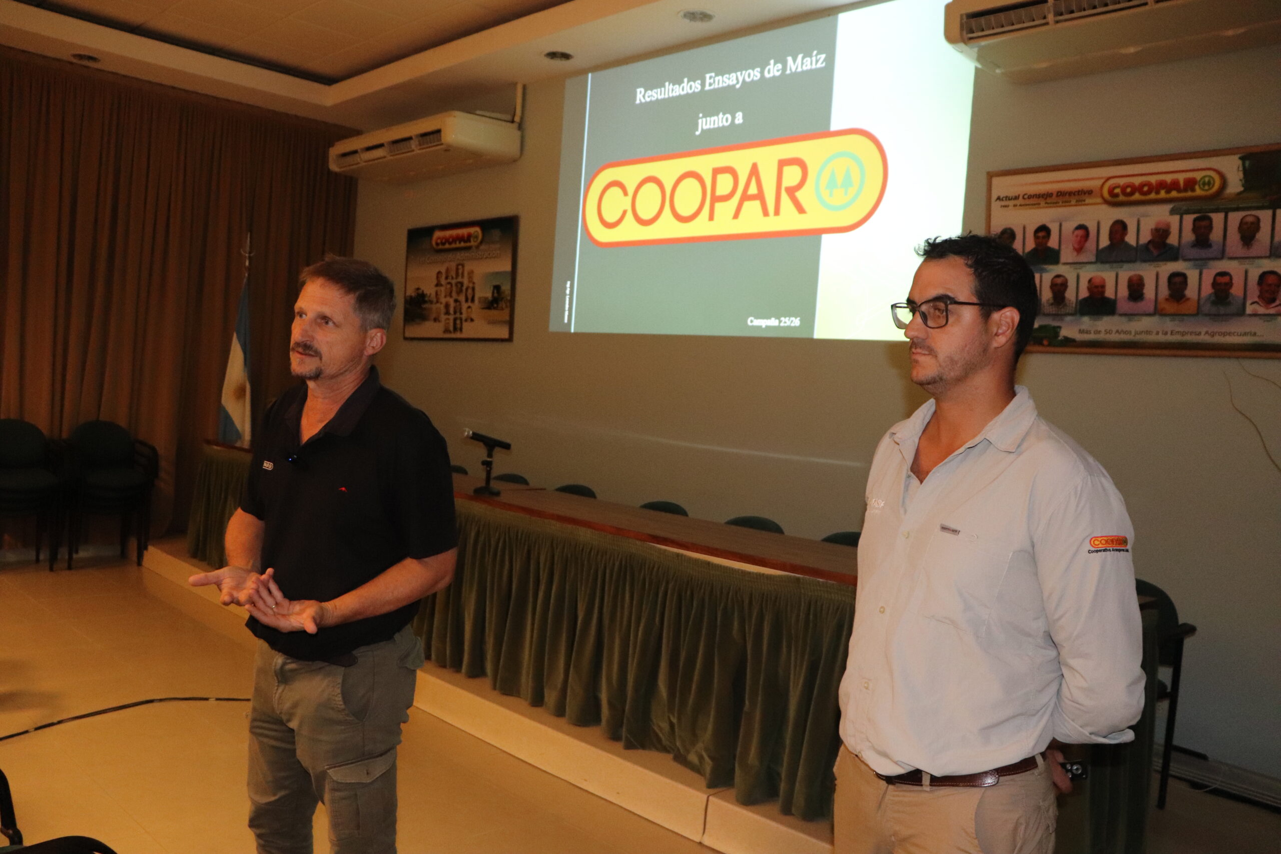 COOPAR presentó resultados de ensayos de maíz y compartió herramientas clave para la próxima campaña