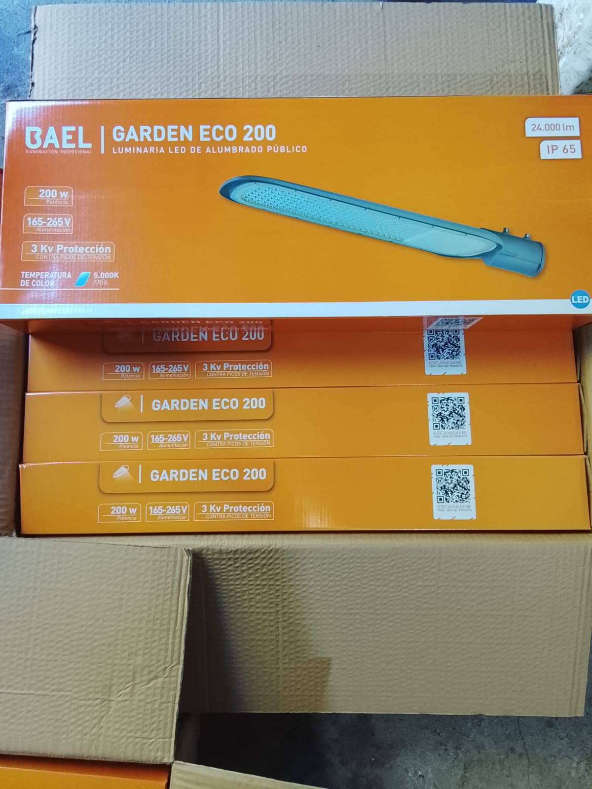 Adquisición de luminarias led en San Rafael