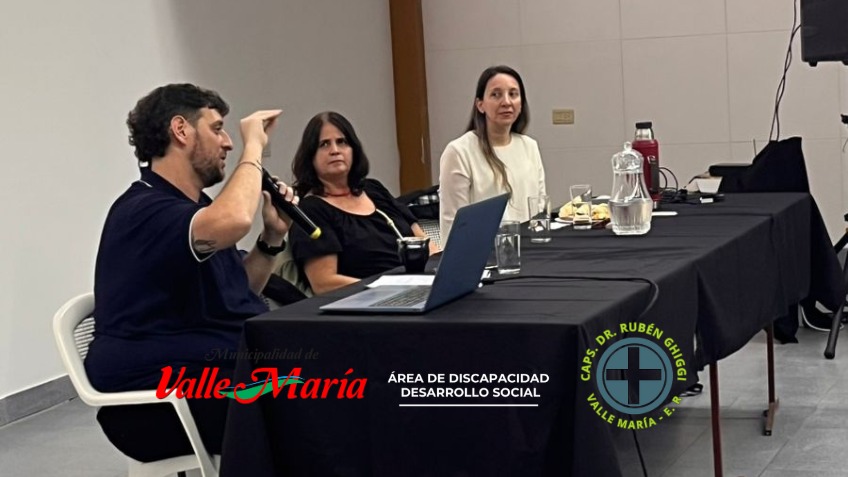 Valle María: importante participación en la Jornada “Salud y Educación: Tejiendo Redes en TEA”
