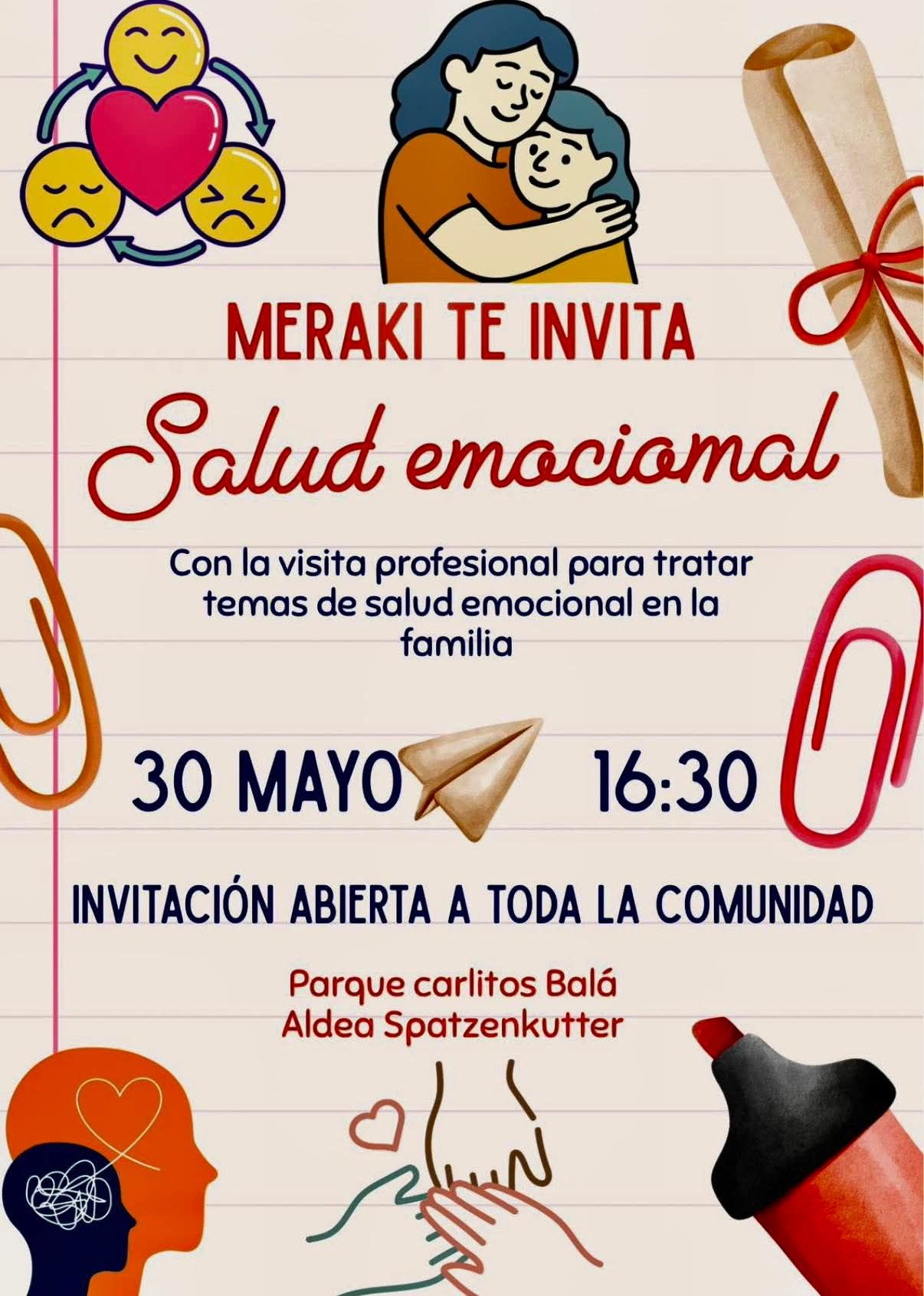 Salud emocional para las familias en Aldea Spatzenkutter
