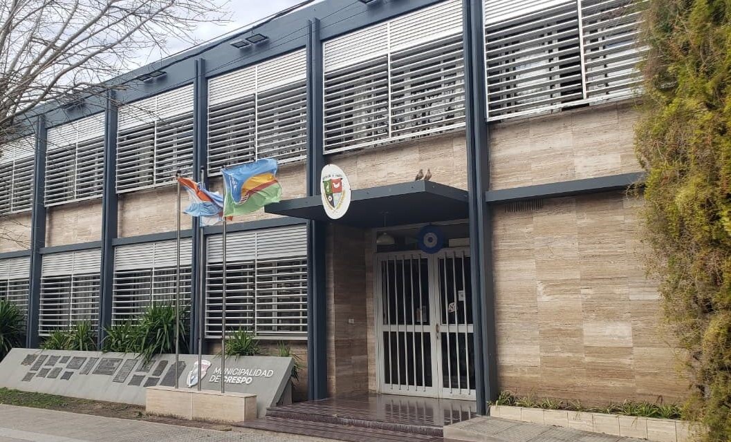 Funcionamiento del Municipio de Crespo el 25 de mayo