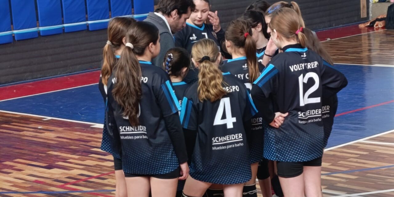 La agenda deportiva del voleibol crespense