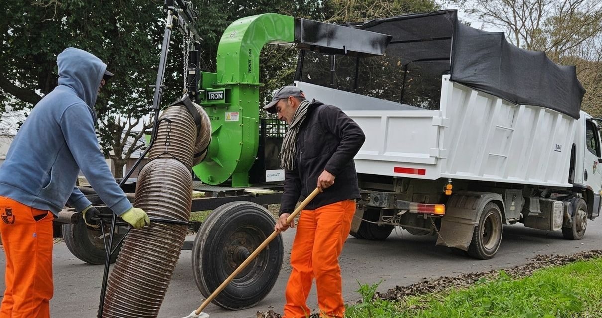 Herramientas modernas para seguir manteniendo limpia y ordenada la ciudad de Crespo
