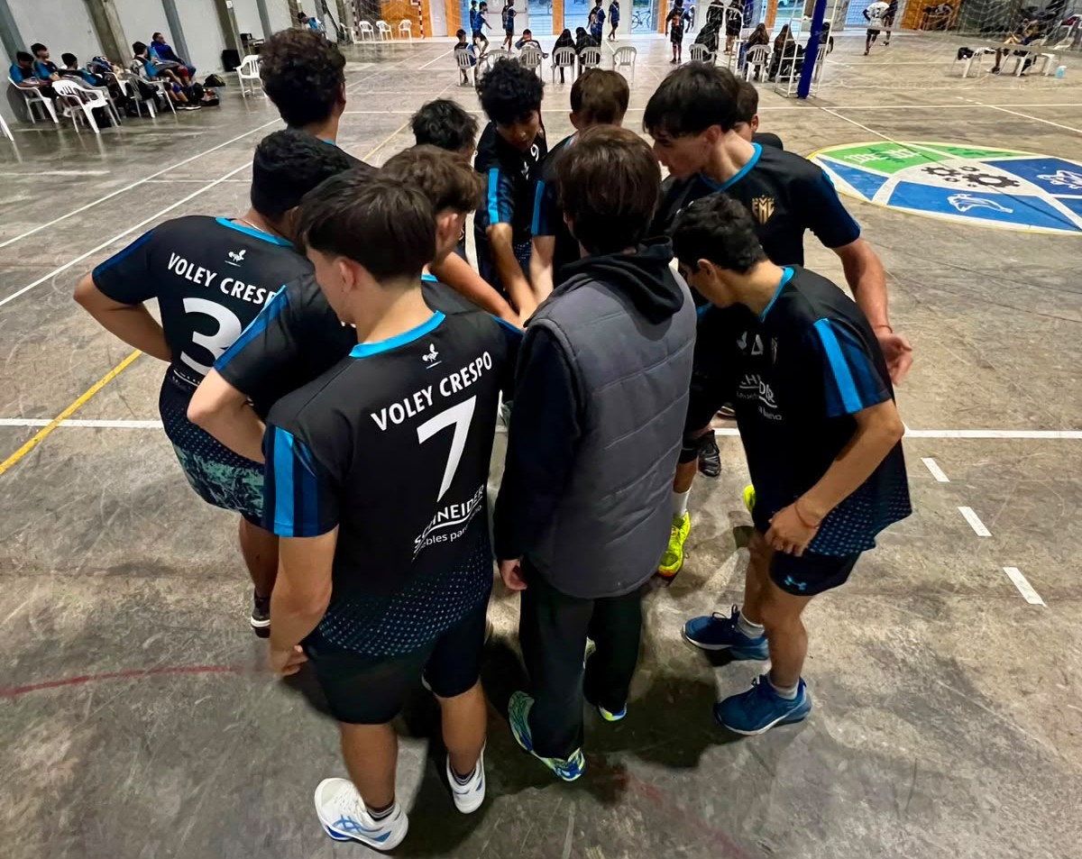 Crespo y otro fin de semana a puro voleibol