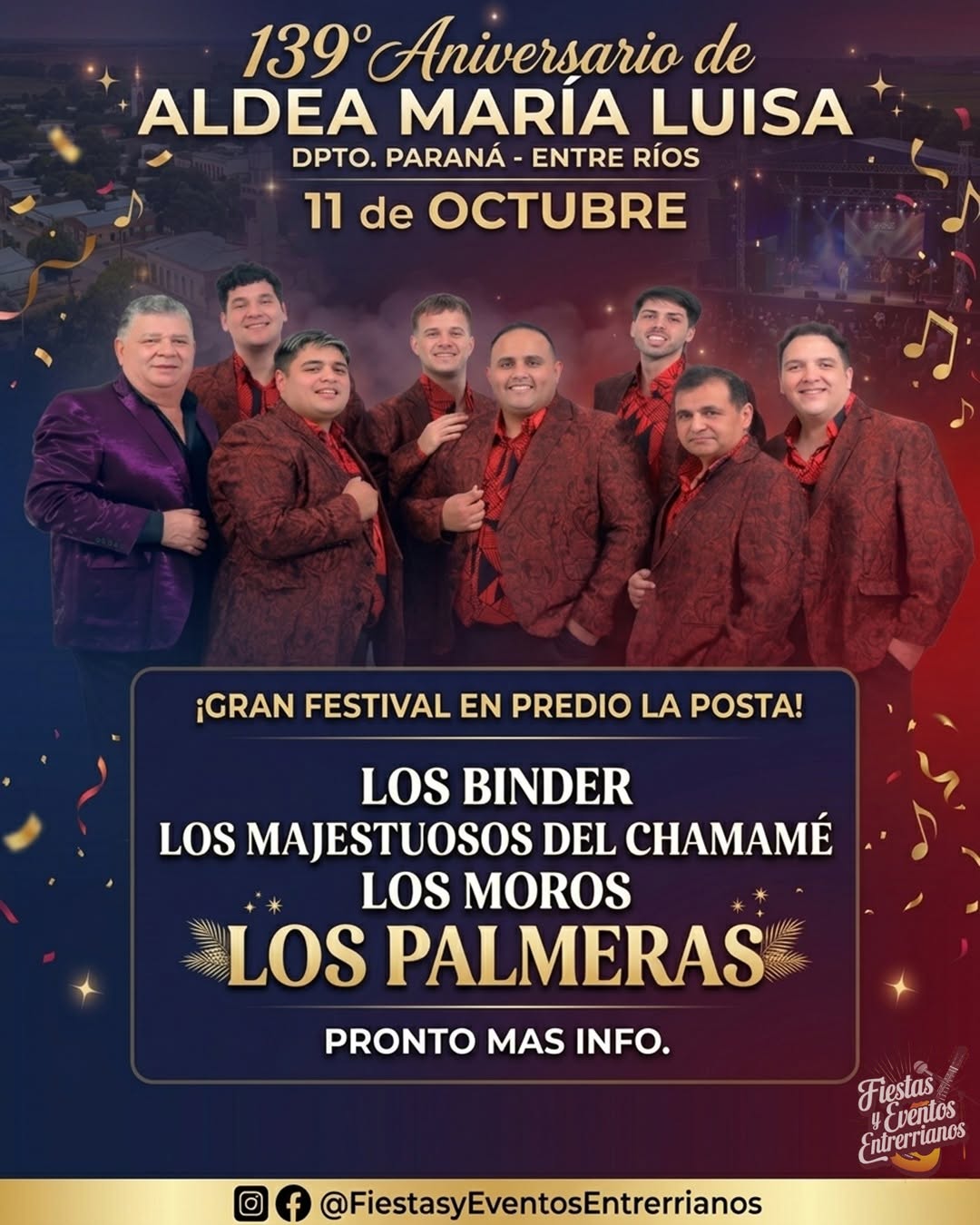 Otra fiesta para agendar en Aldea María Luisa