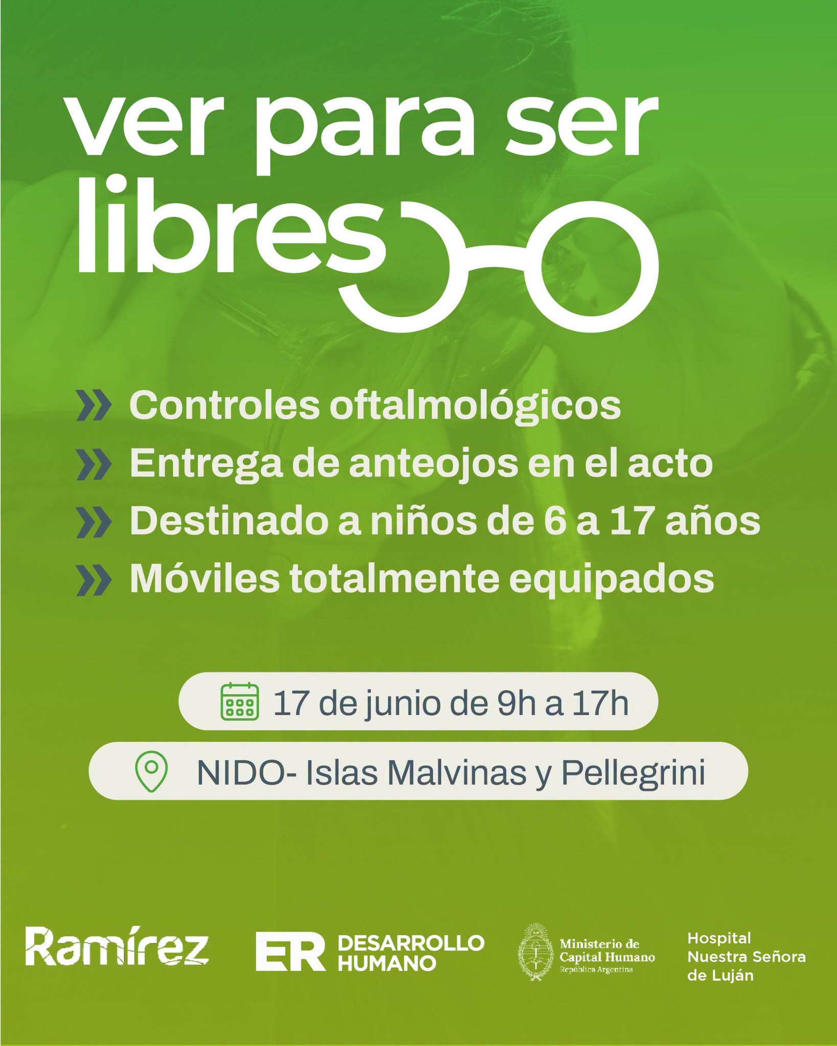 'Ver para ser libres' pasó por Ramírez