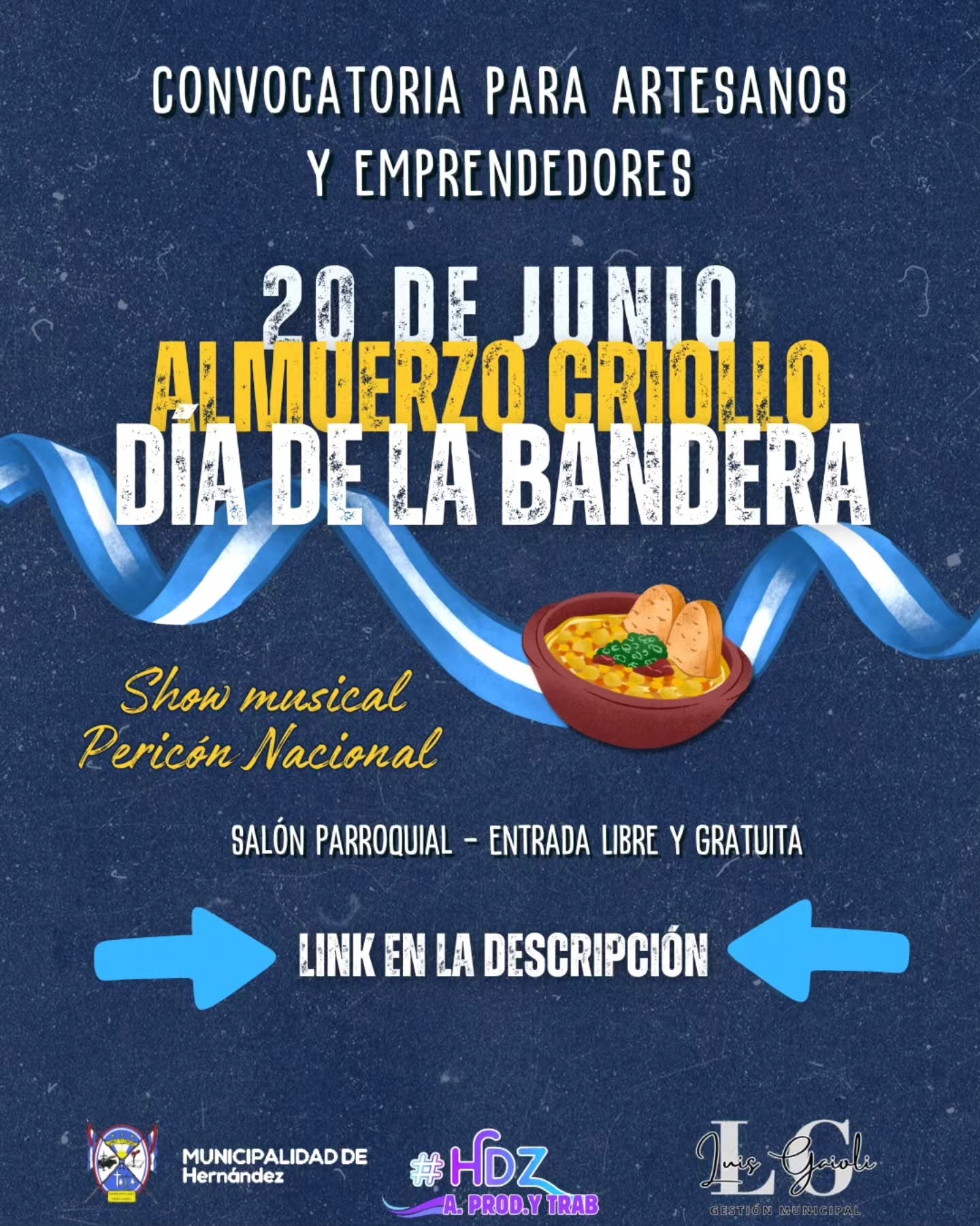Convocatoria para artesanos y emprendedores en Hernández