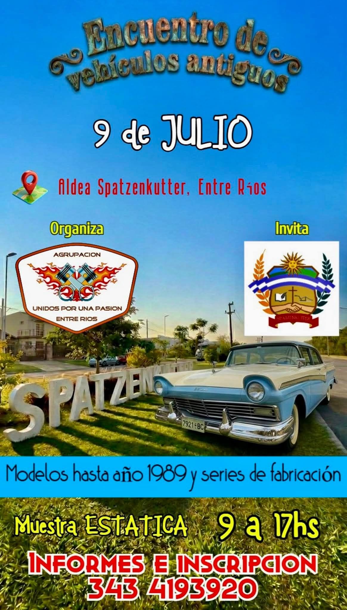 Preparan encuentro de autos clásicos en Spatzenkutter