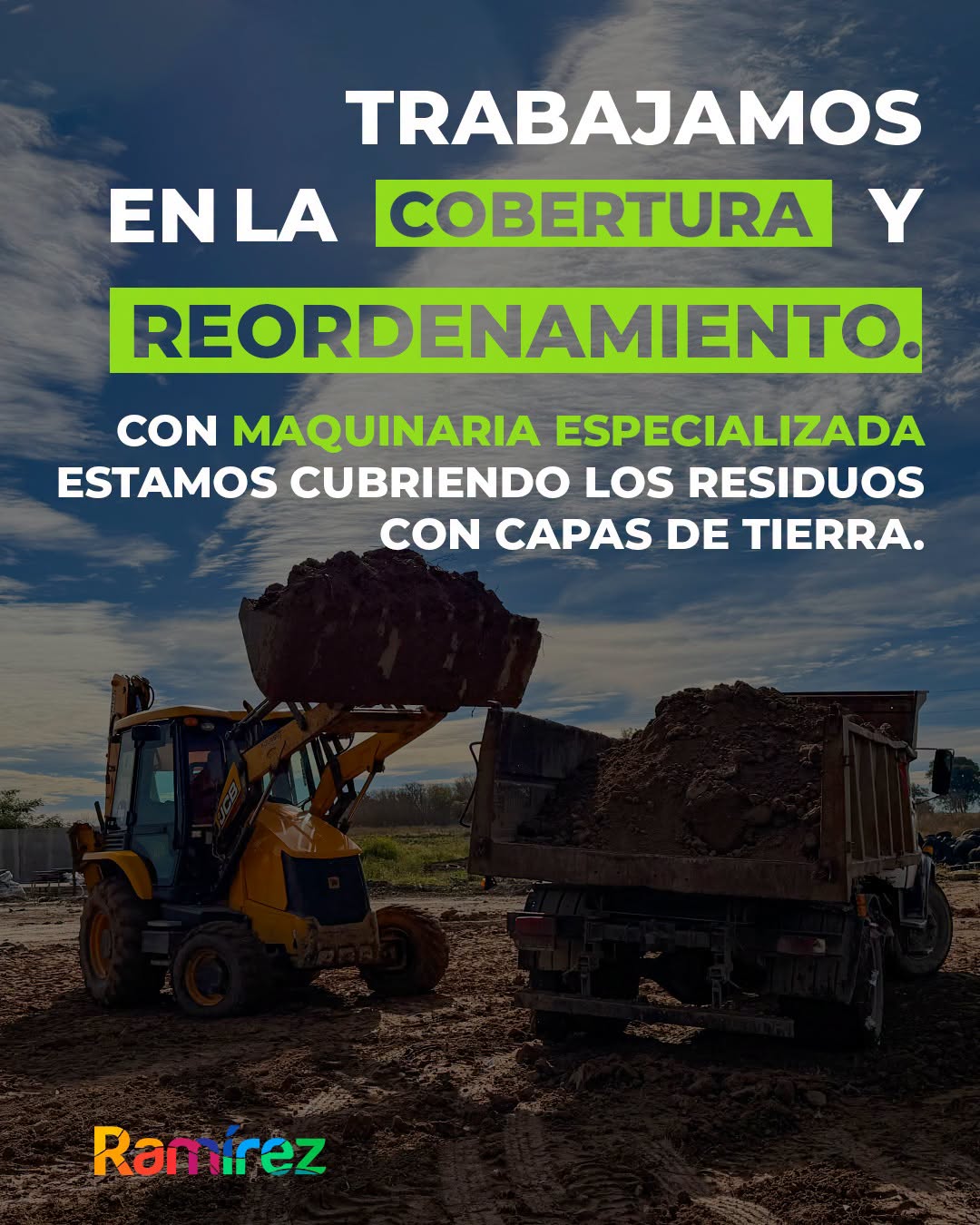 Disposición final de residuos en General Ramírez