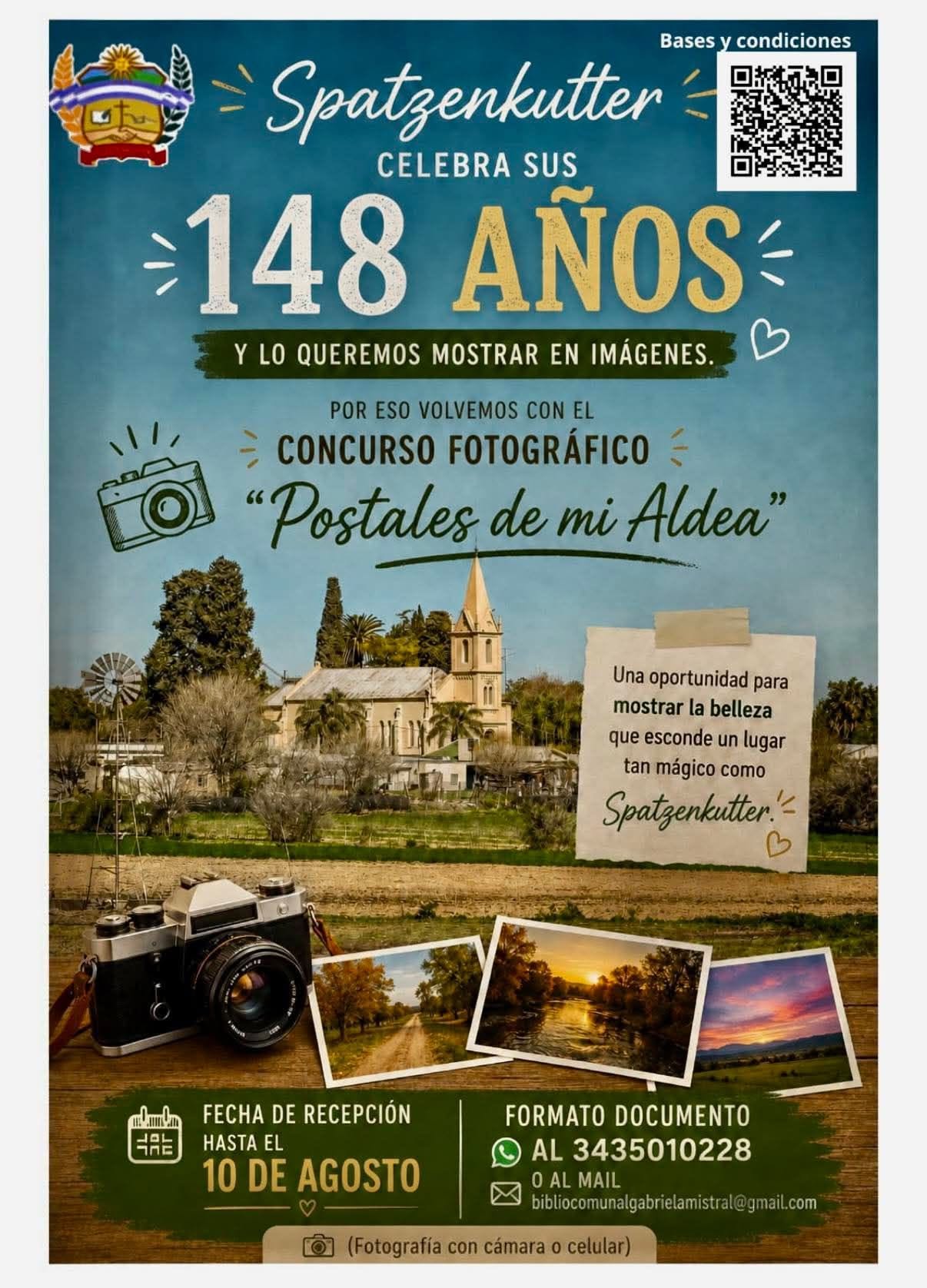 2° Concurso Fotográfico "Postales de mi Aldea" en Aldea Spatzenkutter