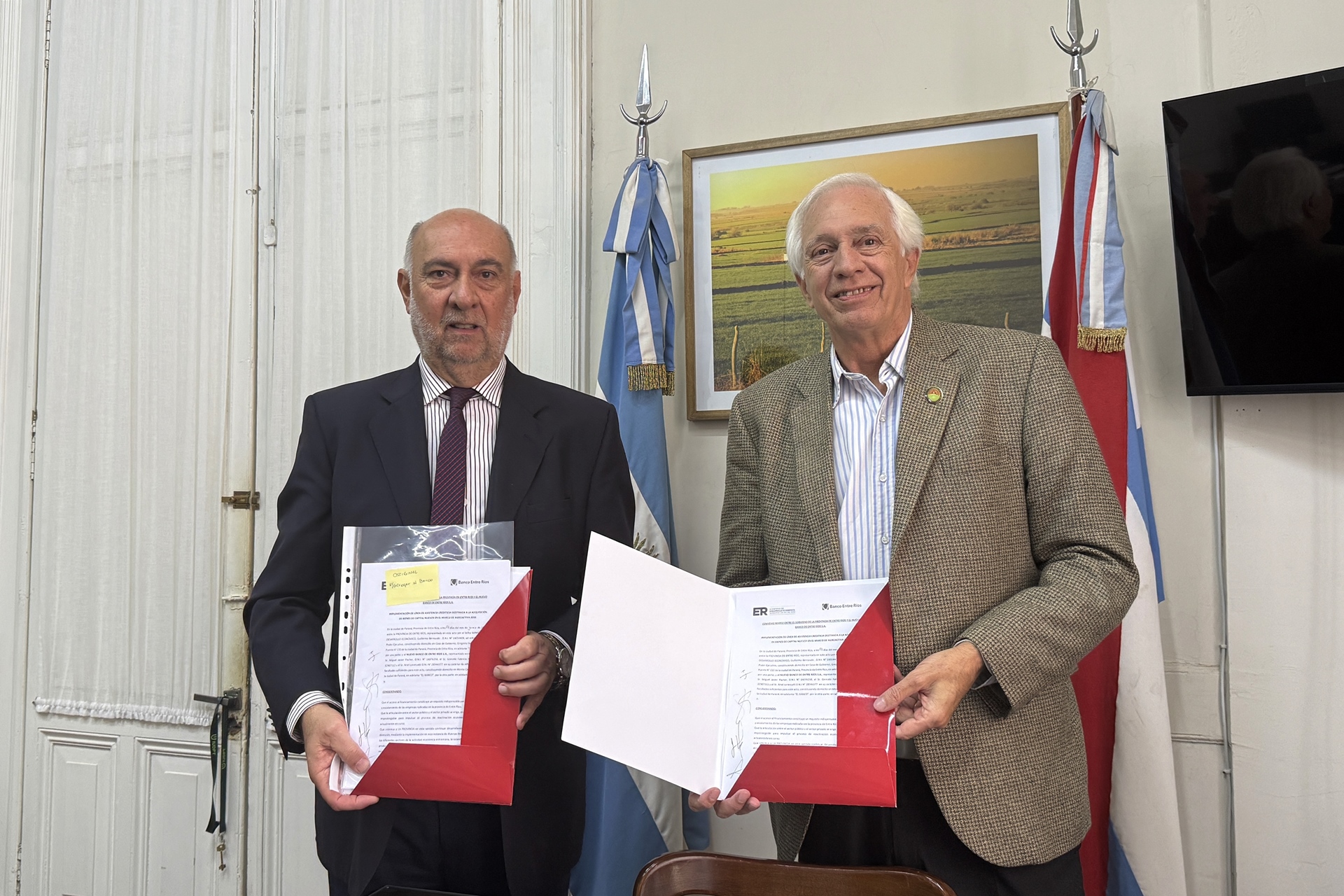 Amplia aceptación de la propuesta de financiamiento de la provincia de Entre Ríos en Agroactiva