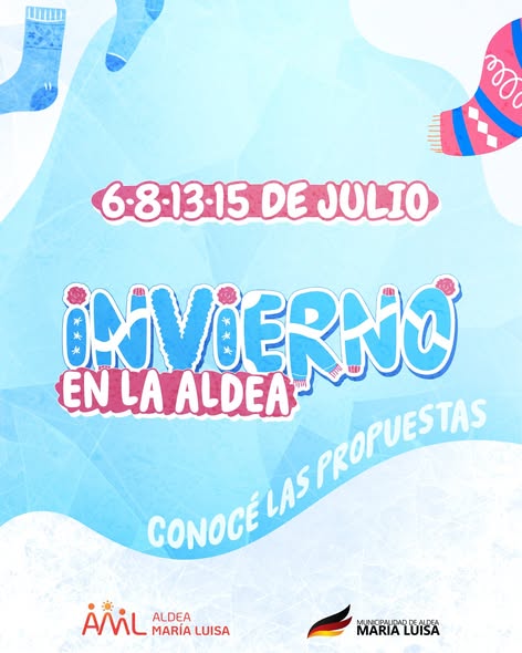 Vacaciones de invierno en Aldea María Luisa