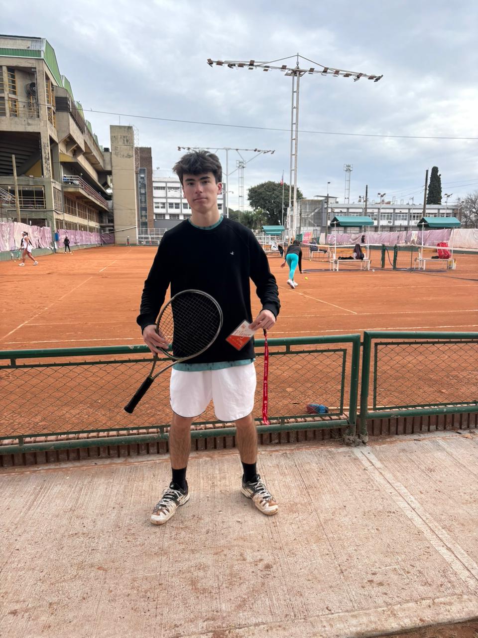 Martiniano Decoud fue parte del Torneo ITF J 30 de Rosario