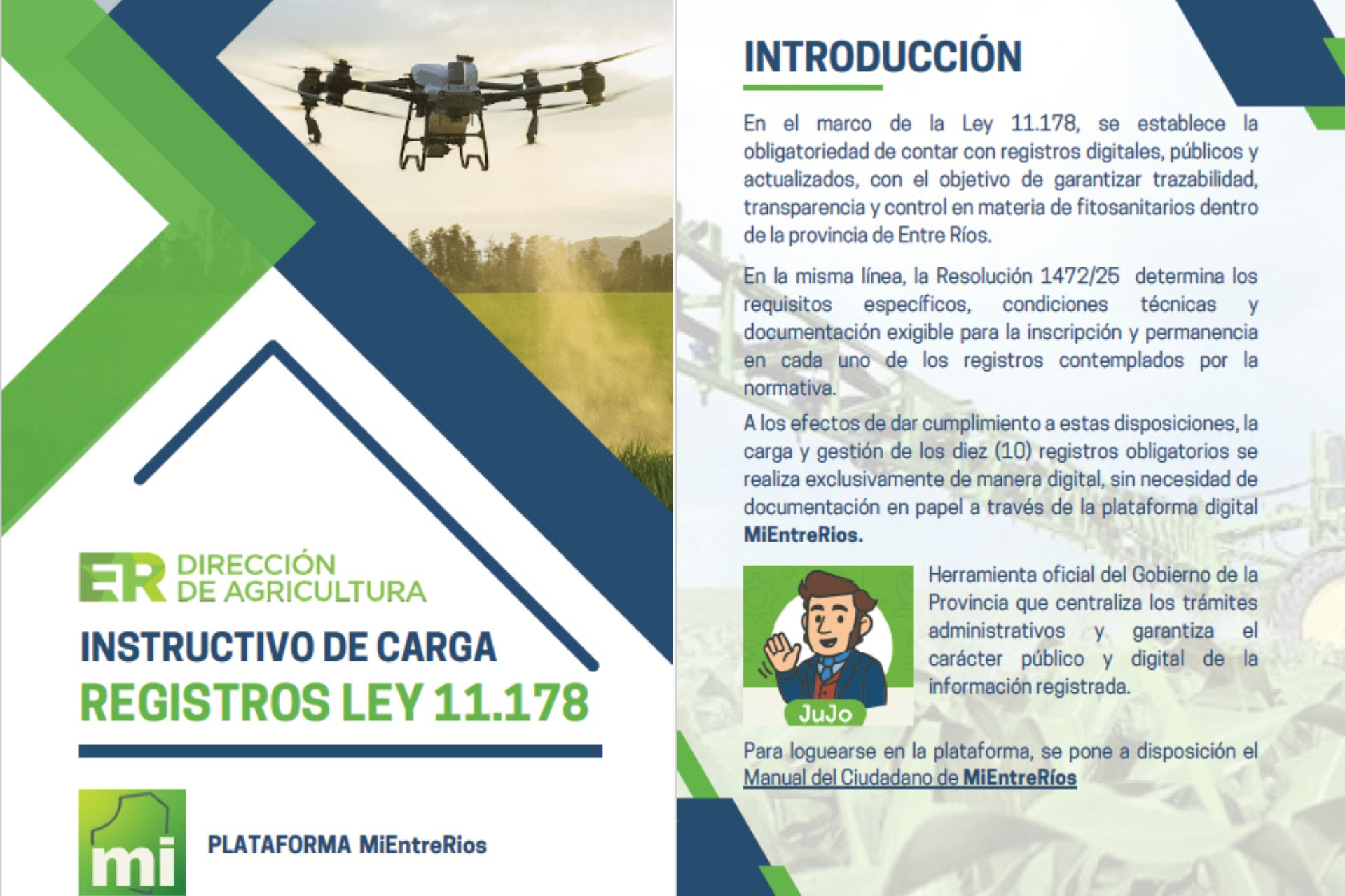 Están disponibles para consulta los registros públicos de personas habilitadas para el uso y manejo de fitosanitarios