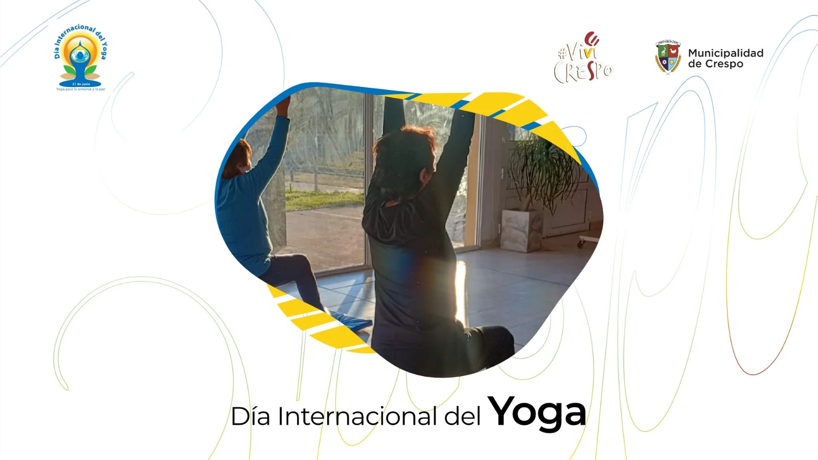 Jornada abierta de yoga en Crespo
