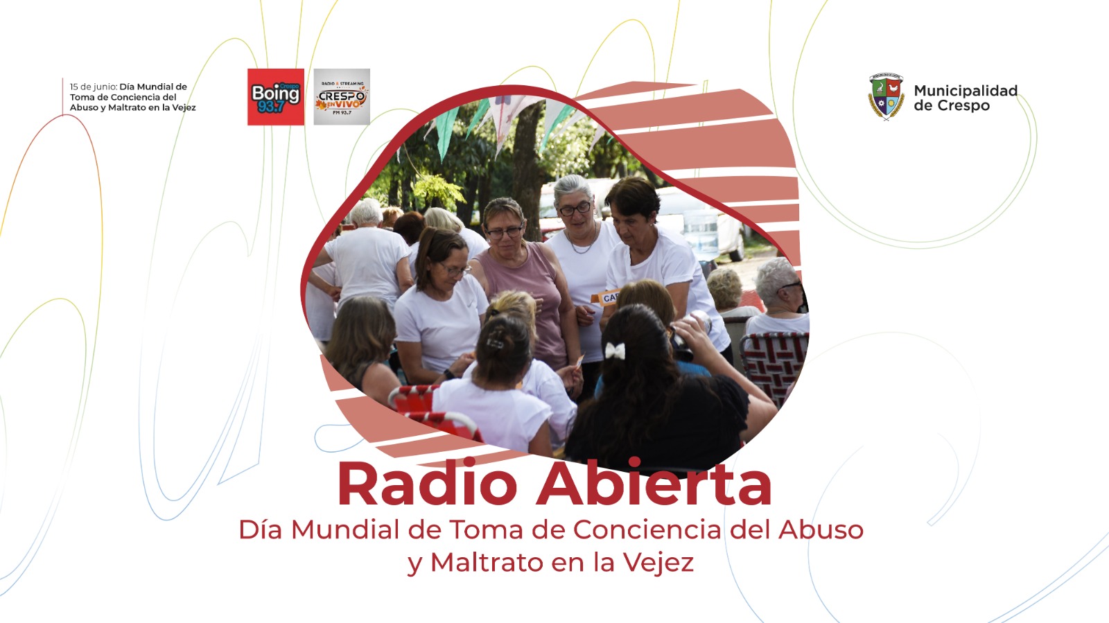 Radio Abierta por el Día Mundial de Toma de Conciencia del Abuso y Maltrato en la Vejez en Crespo