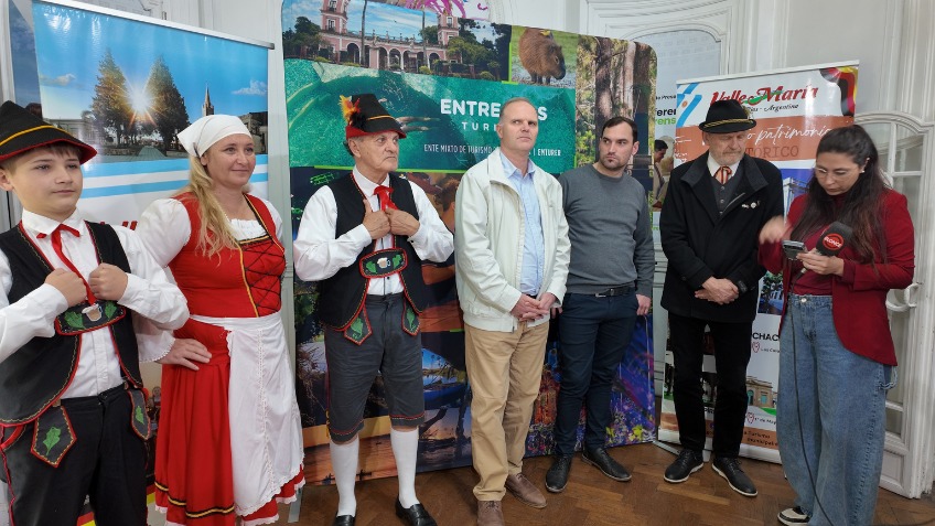 Valle María presentó oficialmente su Fiesta Aniversario en la Secretaría de Turismo de Entre Ríos