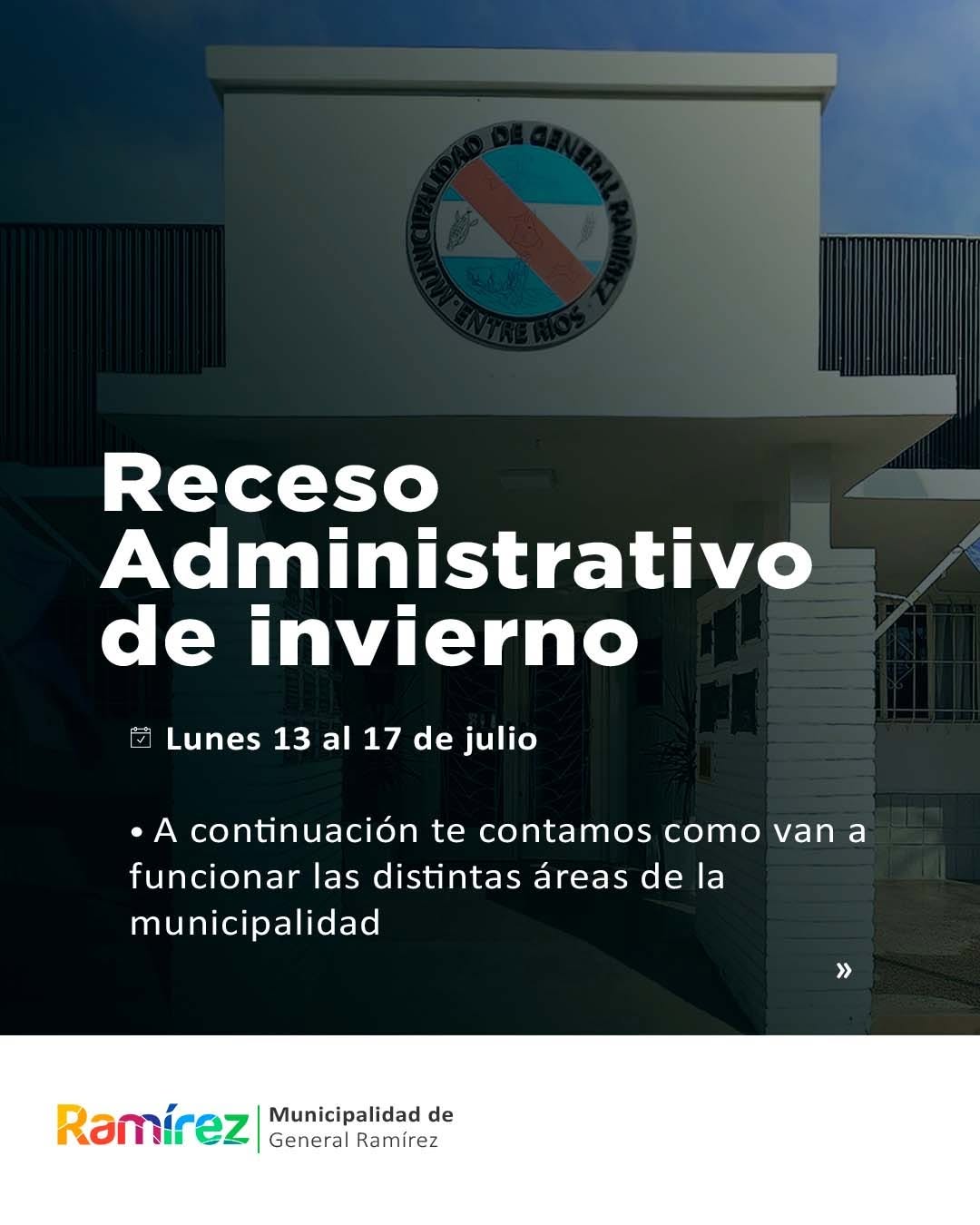 Receso de invierno en General Ramírez