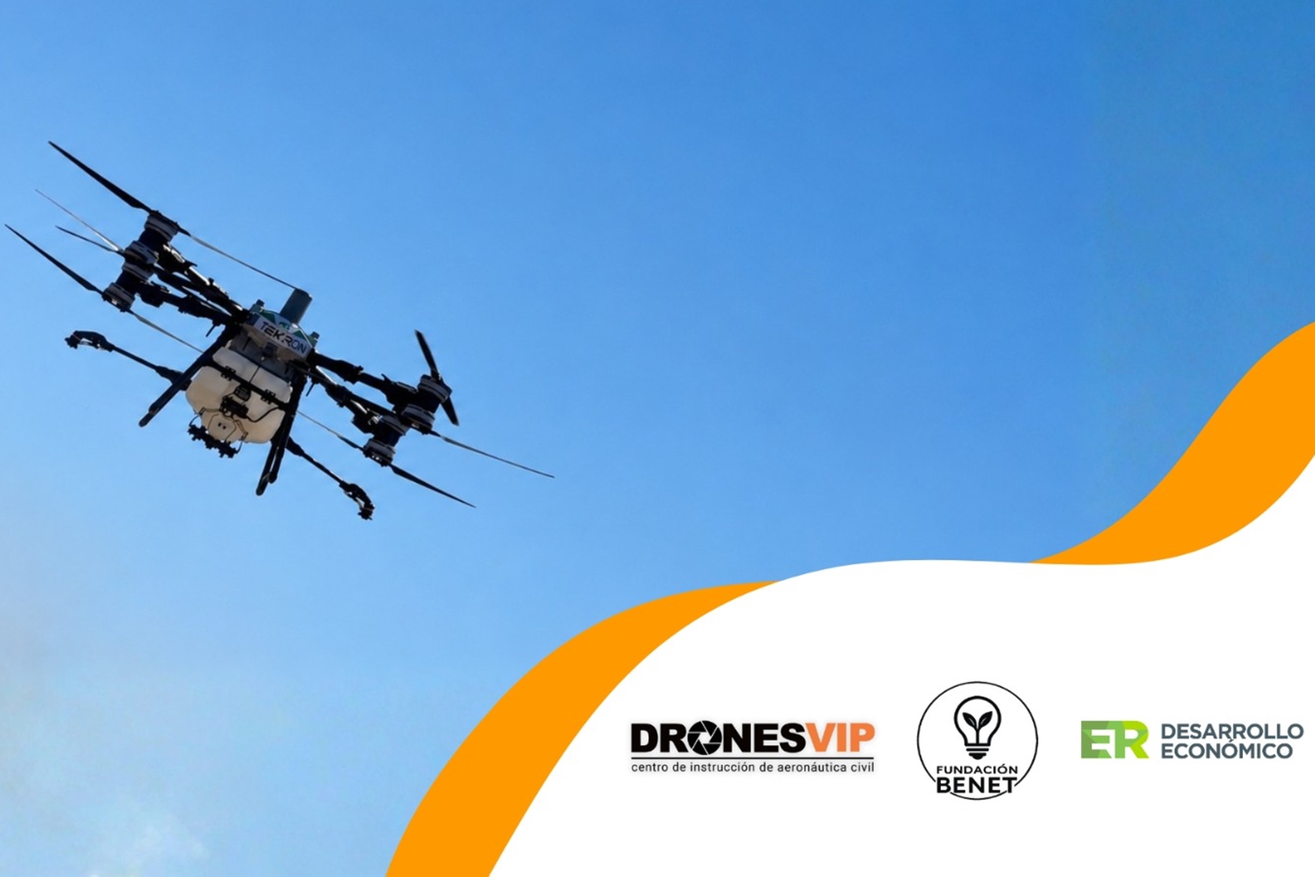 Se encuentra abierta la preinscripción al curso de Piloto de Drones agrícolas