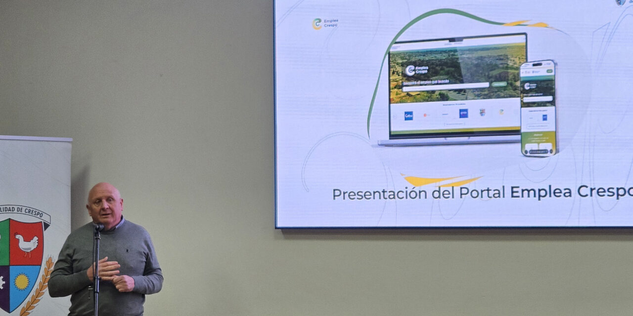 Municipio de Crespo presentó ‘Emplea crespo’, Nnueva plataforma para conectar oportunidades laborales