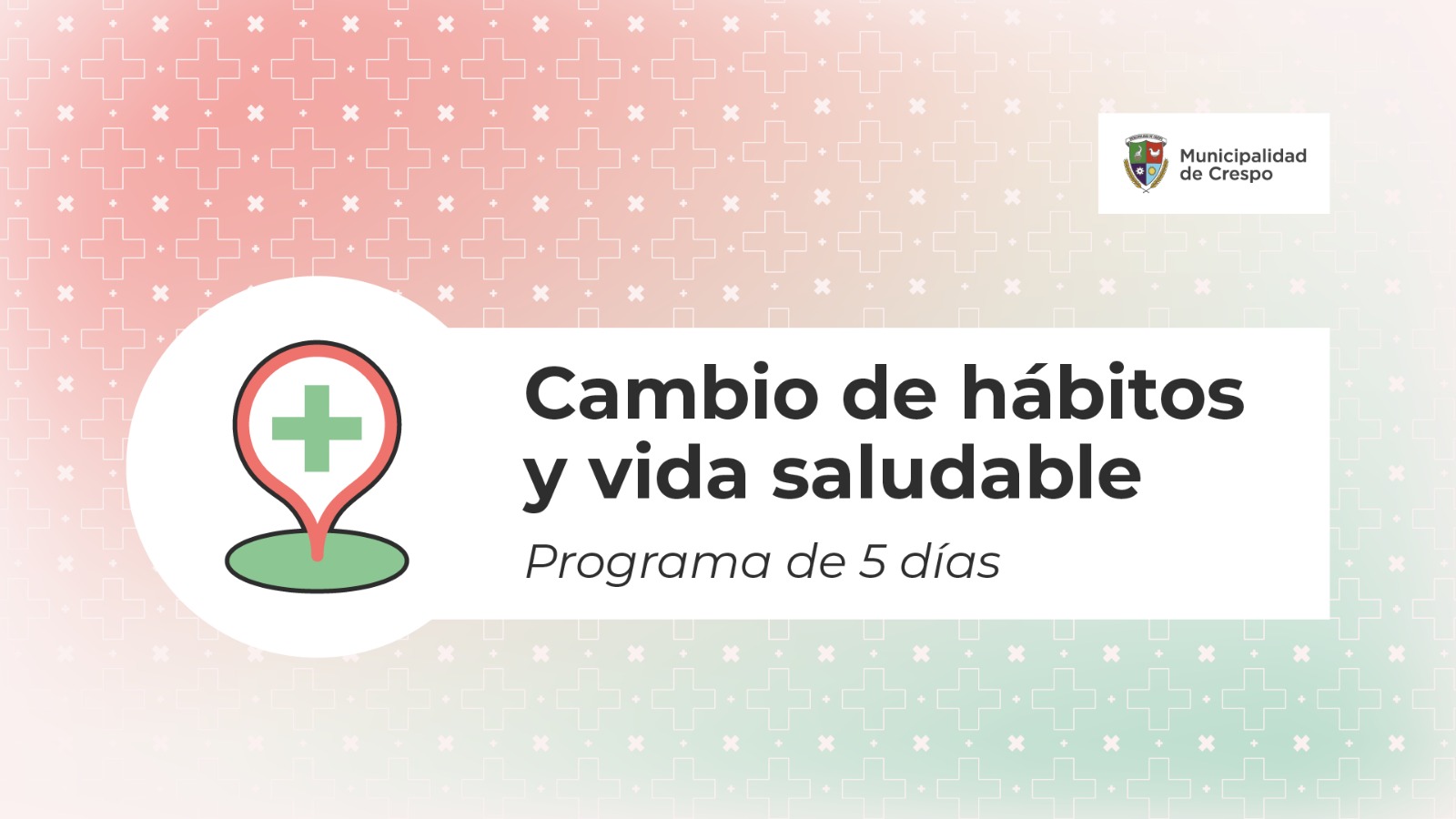 Abren las inscripciones para el Taller 'Cambio de hábitos y vida saludable' en Crespo