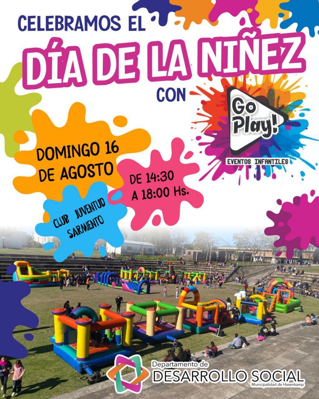 Festejan el Día de la Niñez en Hasenkamp