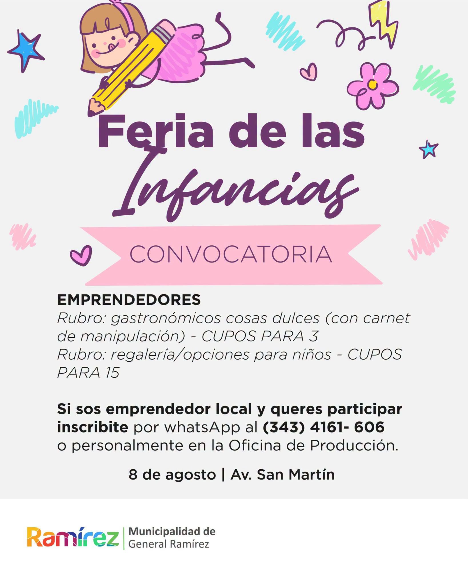 Emprendedurismo y talleres en Ramírez