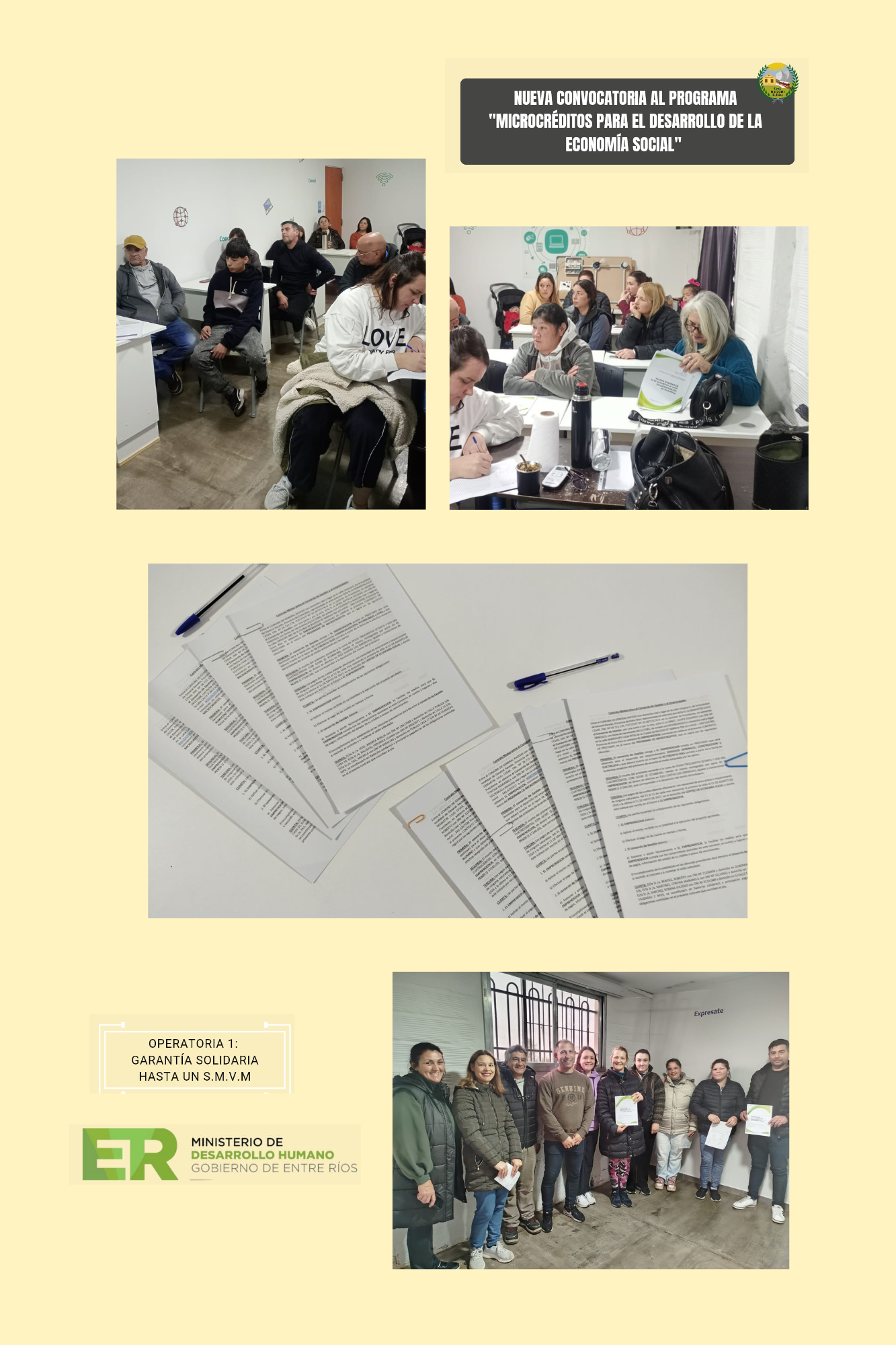 Tercera entrega de microcréditos para la Economía Social en Racedo