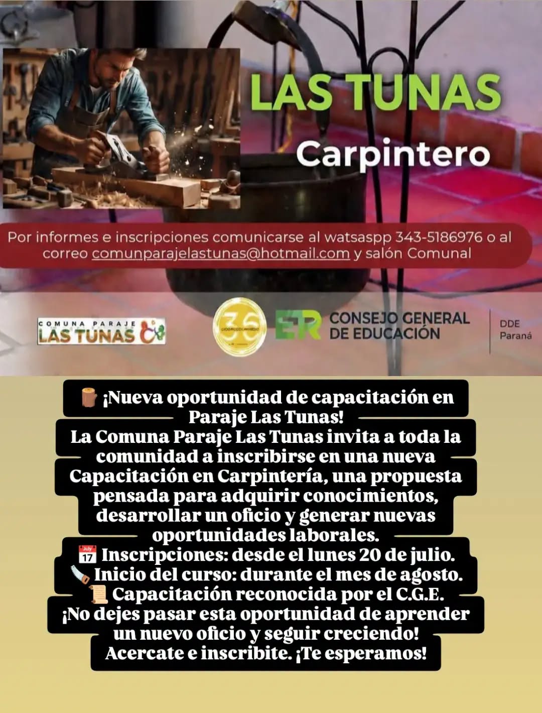 Las Tunas: la oportunidad de aprender un oficio