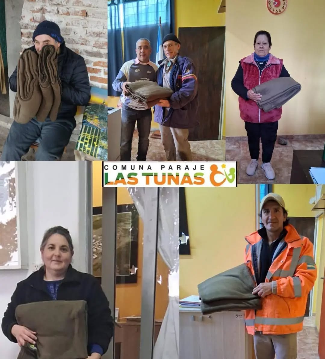 Las Tunas: entrega de frazadas