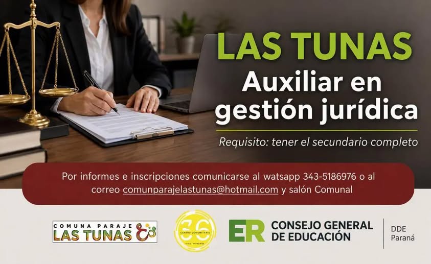 Las Tunas: Nueva capacitación de "Auxiliar en gestión jurídica"