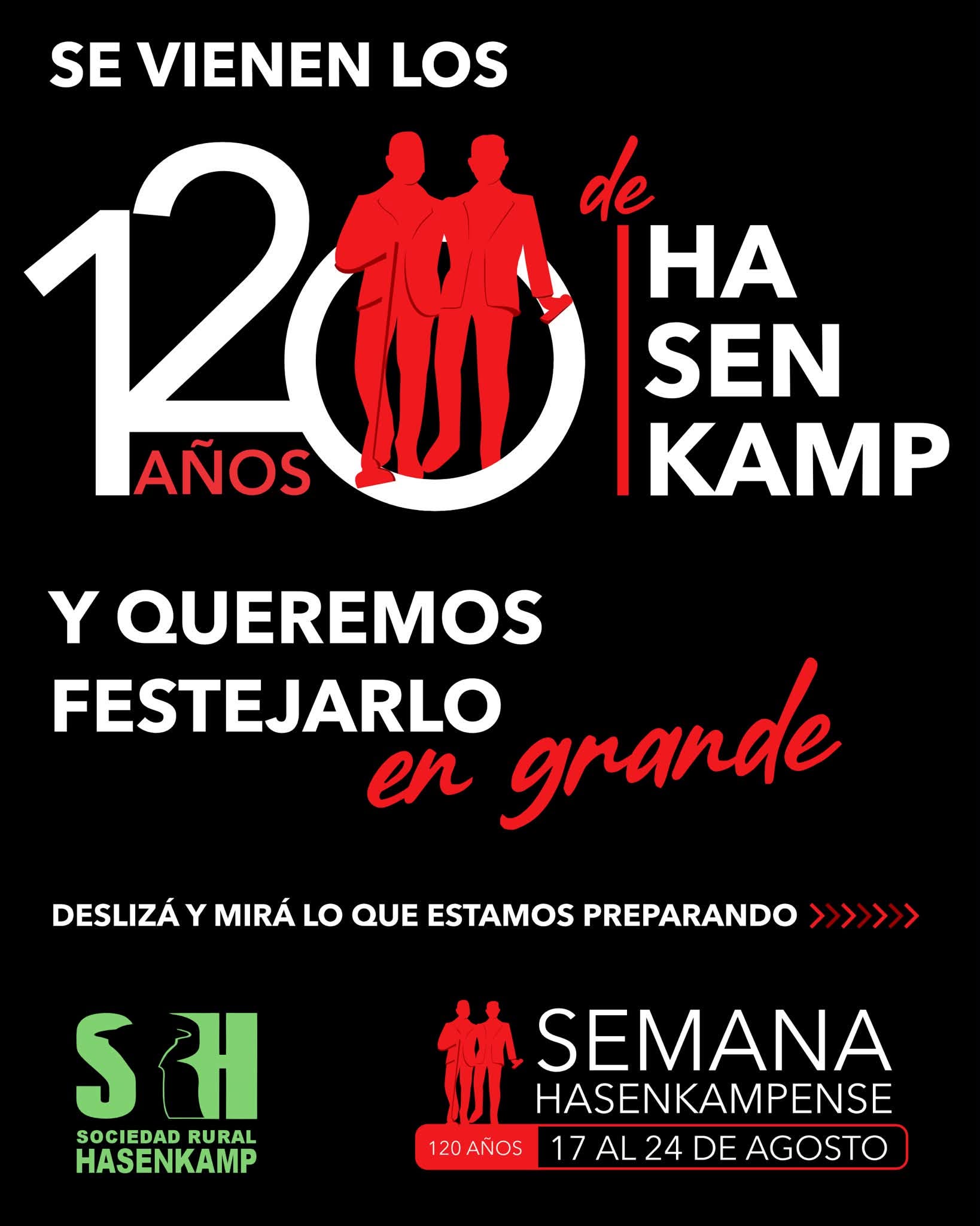 Hasenkamp festeja sus 120 años a lo grande