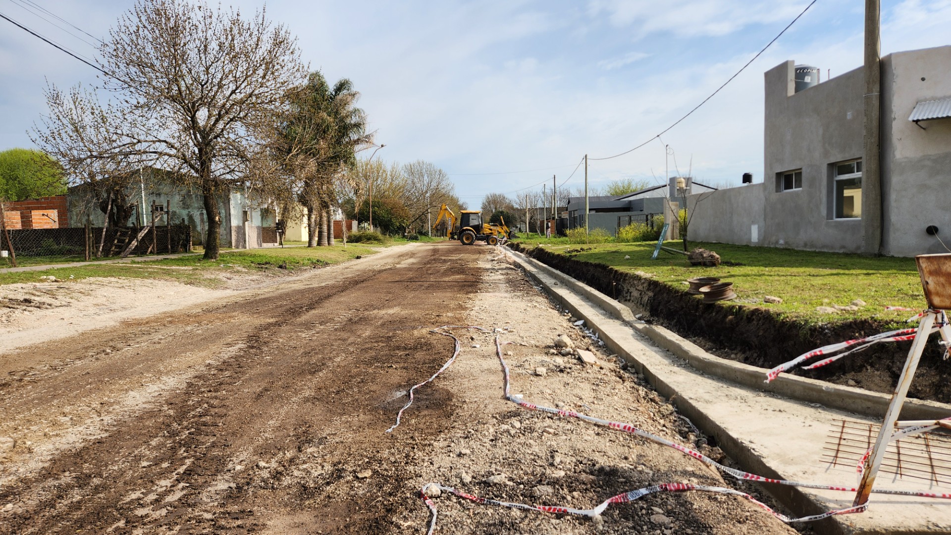 Aranguren avanza con obras y mejoras en distintos sectores de la localidad