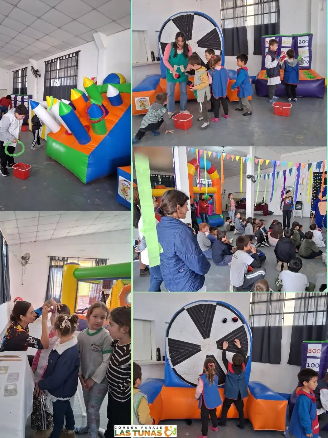 Gran festejo del Día del Niño en Paraje Las Tunas