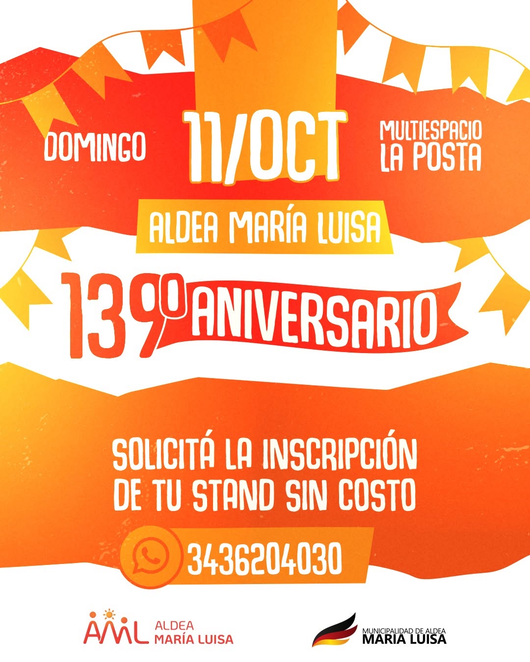 ¡139º Aniversario de Aldea María Luisa!