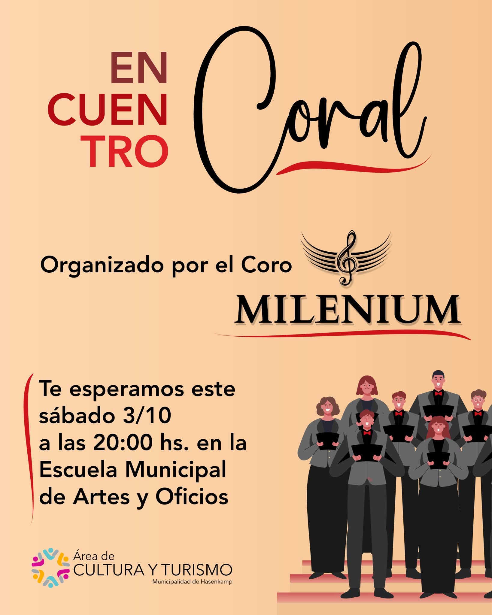 Encuentro de coros en Hasenkamp