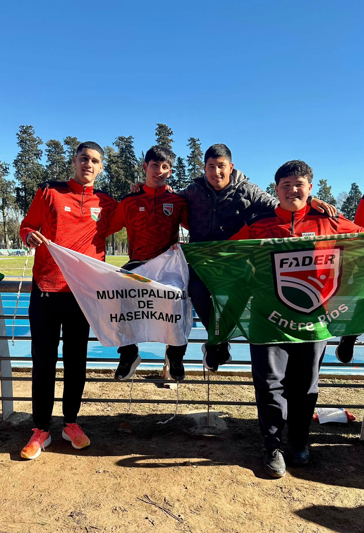 Orgullo hasenkampense en el Campeonato Nacional de Atletismo U18