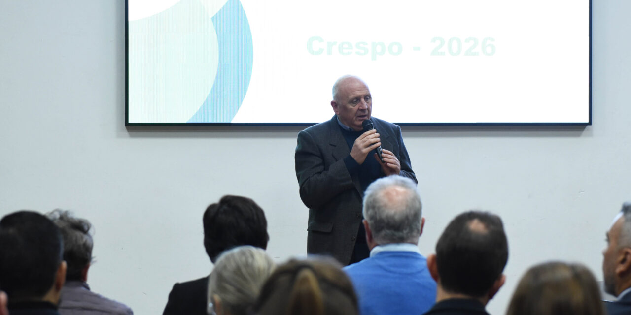 Acciones conjuntas entre lo privado y lo público para beneficiar y potenciar el desarrollo productivo de Crespo