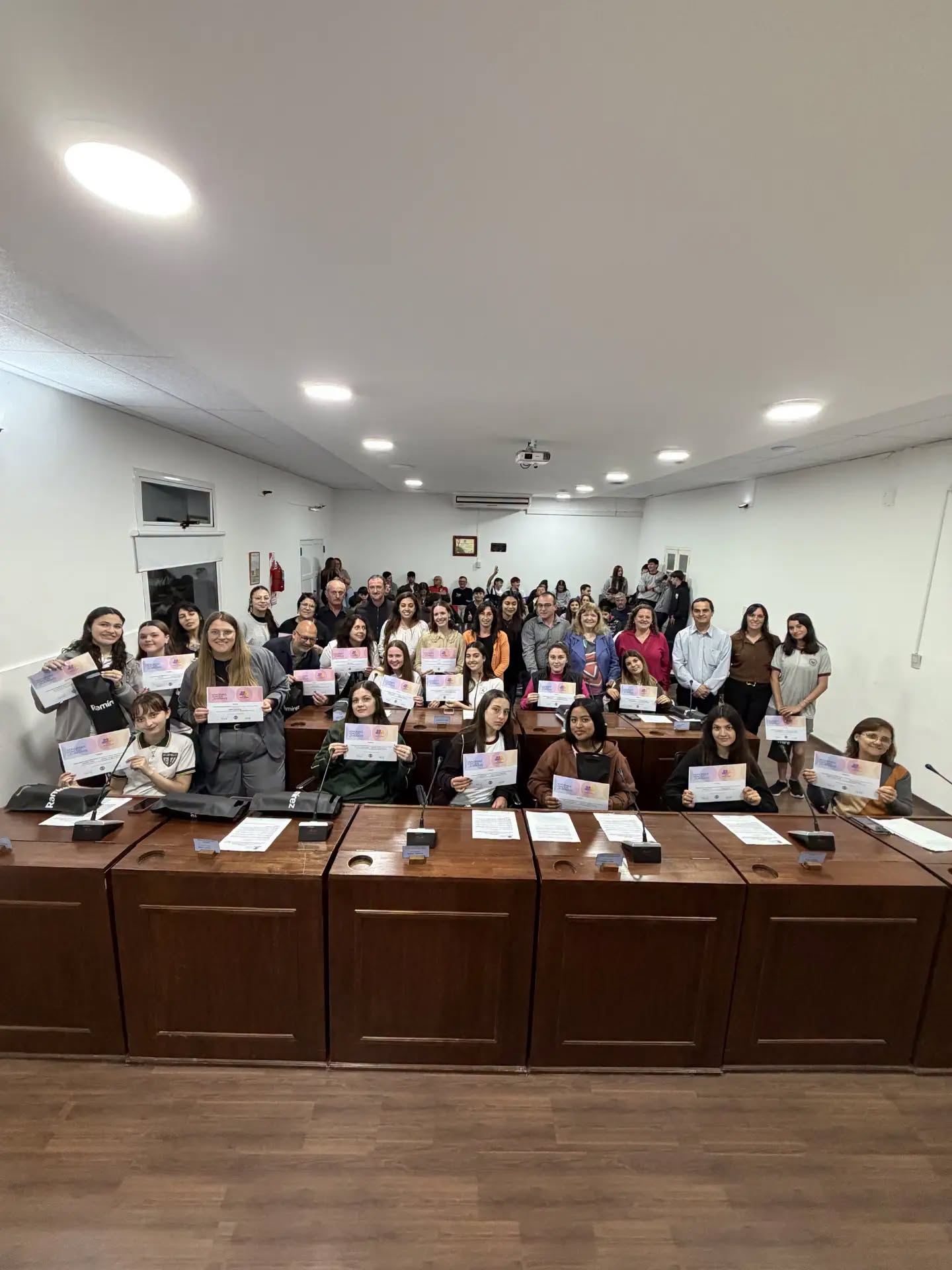 Culminó una nueva edición del Concejo Deliberante Juvenil de Ramírez