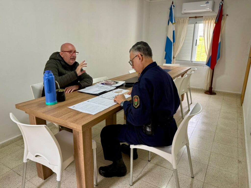 Avanza el nuevo destacamento policial de Aldea Spatzenkutter